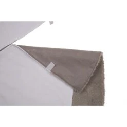 48 In. D White Fleece Christmas Tree Skirt -Christmas Decor Shop glitzhome christmas tree skirts 2004700063 1f 1000