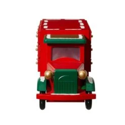 14.5 In. L Wooden Christmas Truck Countdown -Christmas Decor Shop glitzhome christmas wall decorations 2005300003 44 1000