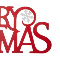 24 In. L Metal MERRY CHRISTMAS Wall Decor -Christmas Decor Shop glitzhome christmas wall decorations 2010000023 44 1000