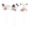 24 In. H Set Of 3 Christmas Metal Snowman Yard Stake Or Wall Décor 2 24 In. H Set Of 3 Christmas Metal Snowman Yard Stake Or Wall Décor -Christmas Decor Shop glitzhome christmas yard decorations 2010200073 64 1000
