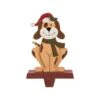 7.76 In, H Wooden/Metal Dog Stocking Holder -Christmas Decor Shop glitzhome stocking holders gh1124202626 64 1000