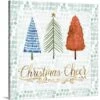 16 In. X 16 In. Christmas Tree Whimsy IV By Grace Popp Canvas Wall Art -Christmas Decor Shop greatbigcanvas christmas wall decorations 2505897 24 16x16 64 1000