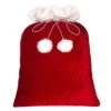 42 In. Red And White Classic Christmas Santa Bag -Christmas Decor Shop haute decor christmas gift bags dcsb0002 64 1000