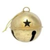 3.35 In. Gold Foil Metal Jingle Bell Christmas Ornament (6-Pack) -Christmas Decor Shop haute decor christmas ornament sets b850686 64 1000