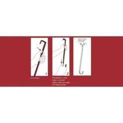 15.75 In. Red Metal Adjustable Wreath Hanger -Christmas Decor Shop haute decor wreath hangers awh311 1f 1000