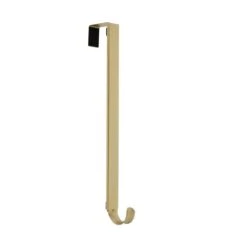 Adapt 15.75 In. Textured Gold Metal Adjustable Wreath Hanger