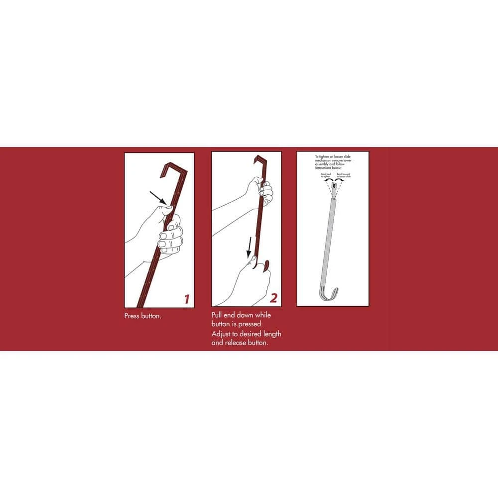 Adapt 15.75 In. Champagne Metal Adjustable Wreath Hanger 8 Adapt 15.75 In. Champagne Metal Adjustable Wreath Hanger - Image 6