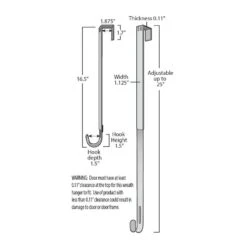 15.75 In. Antique Brass Metal Adjustable Wreath Hanger (2-Pack) 9 15.75 In. Antique Brass Metal Adjustable Wreath Hanger (2-Pack) -Christmas Decor Shop haute decor wreath hangers awh3204 4f 1000