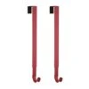 15.75 In. Red Metal Adjustable Wreath Hanger (2-Pack) 1 15.75 In. Red Metal Adjustable Wreath Hanger (2-Pack) -Christmas Decor Shop haute decor wreath hangers awh3211 64 1000