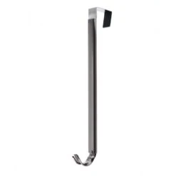 Adapt Premium 16 In. Brushed Nickel Metal Adjustable Wreath Hanger