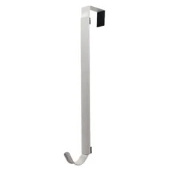 Adapt Premium 16 In. Matte White Metal Adjustable Wreath Hanger