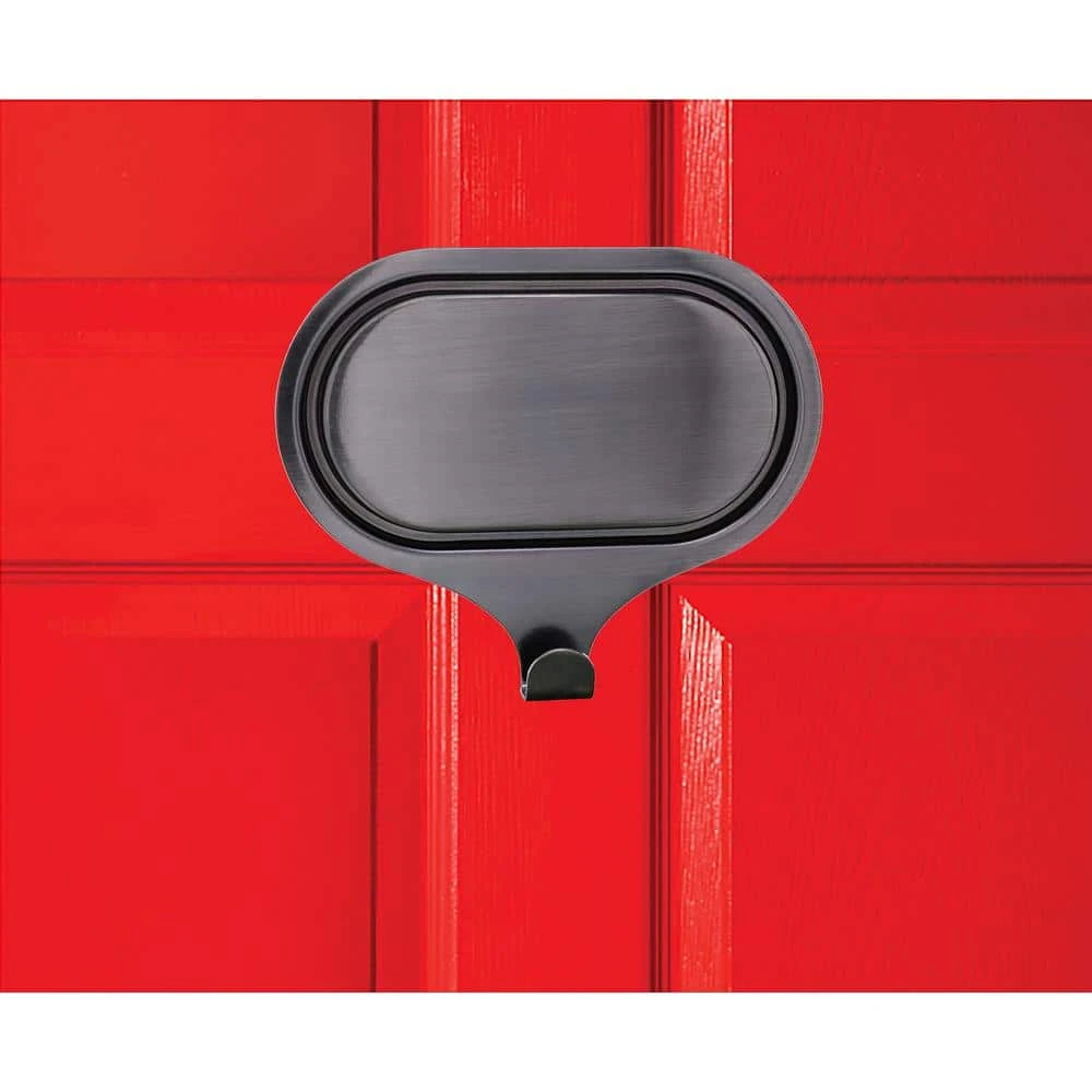 4.7 In. Artificial Brushed Nickel Pinch Free Magnetic Wreath Hanger 5 4.7 In. Artificial Brushed Nickel Pinch Free Magnetic Wreath Hanger - Image 3