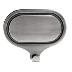 4.7 In. Artificial Brushed Nickel Pinch Free Magnetic Wreath Hanger