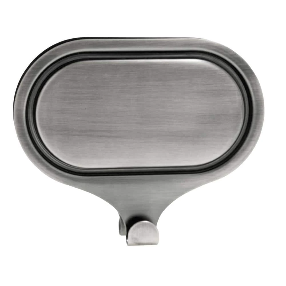 4.7 In. Artificial Brushed Nickel Pinch Free Magnetic Wreath Hanger 3 4.7 In. Artificial Brushed Nickel Pinch Free Magnetic Wreath Hanger