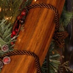 20 In. Artificial Brown Decorative Garland Ties 11 20 In. Artificial Brown Decorative Garland Ties -Christmas Decor Shop haute decor wreath hangers dt2006a 1f 1000
