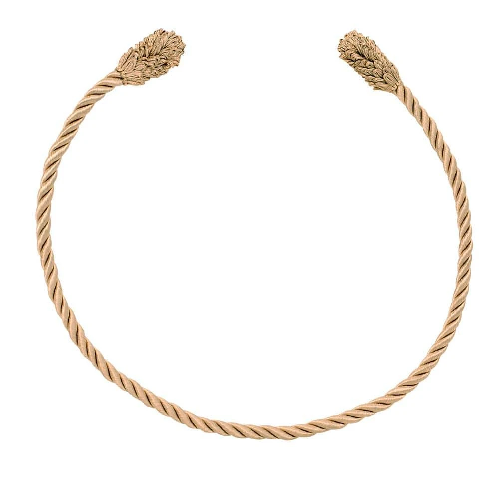 20 In. Artificial Gold Decorative Garland Twist Ties 3 20 In. Artificial Gold Decorative Garland Twist Ties