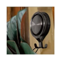 4.7 In. Artificial Brushed Nickel Attract Pinch-Free Magnetic Wreath Hanger (2-Pack) -Christmas Decor Shop haute decor wreath hangers mpf0202 4f 1000