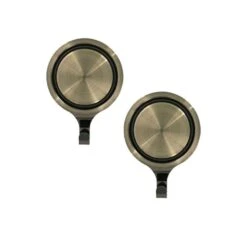 4.7 In. Artificial Antique Brass Attract Pinch-Free Magnetic Wreath Hanger (2-Pack)