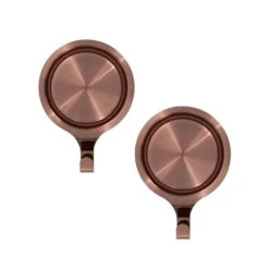4.7 In. Artificial Brushed Copper Attract Pinch-Free Magnetic Wreath Hanger (2-Pack)