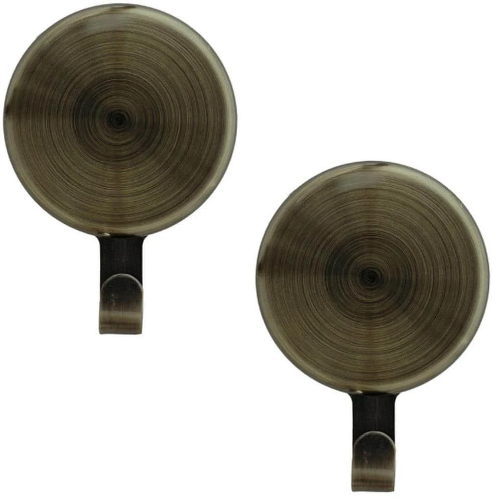 3.75 In. Artificial Antique Brass Attract Magnetic Wreath Hanger (2-pack) 3 3.75 In. Artificial Antique Brass Attract Magnetic Wreath Hanger (2-pack)