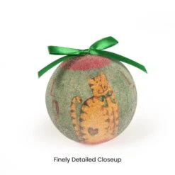 Christmas Cat Christmas Tree Ornaments In Decorative Box (Set Of 14) -Christmas Decor Shop hemsly inc christmas ornament sets 10228 76 1000