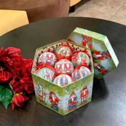 Nutcracker Collection Christmas Tree Ornaments In Decorative Box (Set Of 14)