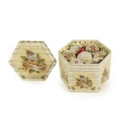 12-Days Shatterproof Ball Christmas Ornaments (14-Pack)