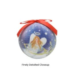 Winter Angel Shatterproof Ball Christmas Ornaments (14-Pack) 11 Winter Angel Shatterproof Ball Christmas Ornaments (14-Pack) -Christmas Decor Shop hemsly inc christmas ornament sets 10281 44 1000
