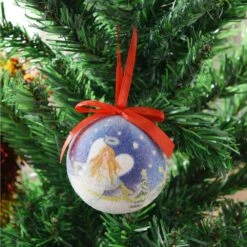 Winter Angel Shatterproof Ball Christmas Ornaments (14-Pack) 9 Winter Angel Shatterproof Ball Christmas Ornaments (14-Pack) -Christmas Decor Shop hemsly inc christmas ornament sets 10281 4f 1000