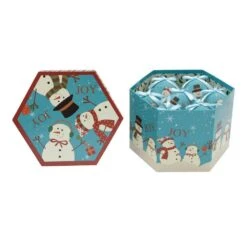 Joyful Snowman Shatterproof Ball Christmas Ornaments (14-Pack) -Christmas Decor Shop hemsly inc christmas ornament sets 10285 44 1000