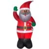 Home Accents Holiday 6.50 Ft. Pre-lit Inflatable Ethnic Santa Airblown -Christmas Decor Shop home accents holiday christmas inflatables 112681 64 1000