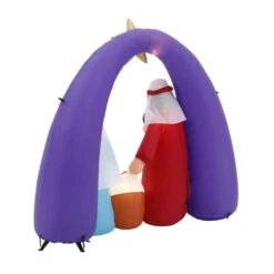 Home Accents Holiday 6 Ft. Pre-Lit Life Size Airblown Inflatable Nativity Scene -Christmas Decor Shop home accents holiday christmas inflatables 115241 66 1000