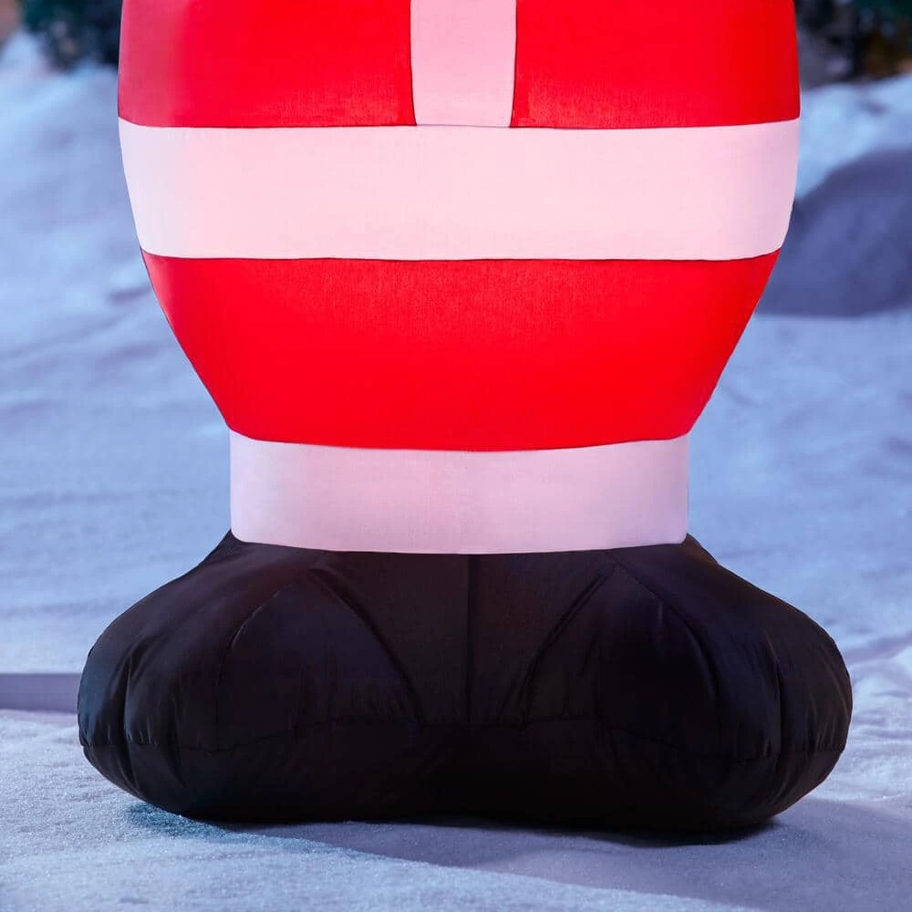 Home Accents Holiday 3.5 Ft. Inflatable Santa 7 Home Accents Holiday 3.5 Ft. Inflatable Santa - Image 5
