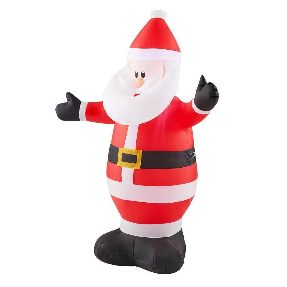 Home Accents Holiday 3.5 Ft. Inflatable Santa 5 Home Accents Holiday 3.5 Ft. Inflatable Santa - Image 3