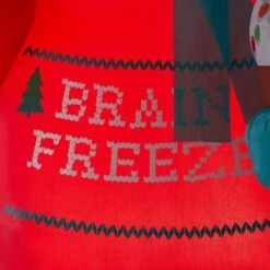 Home Accents Holiday 6 Ft. Animated Inflatable Shivering Snowman With Ugly Sweater -Christmas Decor Shop home accents holiday christmas inflatables 118780 1d 1000