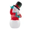 Home Accents Holiday 6 Ft. Animated Inflatable Shivering Snowman With Ugly Sweater -Christmas Decor Shop home accents holiday christmas inflatables 118780 64 1000