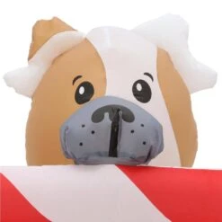 Home Accents Holiday 8 Ft. W Pre-Lit Giant Airblown Inflatable Christmas Puppies With Candy Cane Scene -Christmas Decor Shop home accents holiday christmas inflatables 39367 40 1000