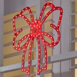 Home Accents Holiday 10 In. Twinkling LED Bows (3-Pack) Y1 -Christmas Decor Shop home accents holiday christmas novelty lights 23le11070 a0 1000