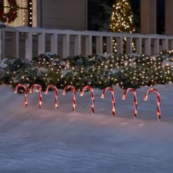 Home Accents Holiday 16.5 In. Candy Cane LED Pathway Lights (8-Pack) 9 Home Accents Holiday 16.5 In. Candy Cane LED Pathway Lights (8-Pack) -Christmas Decor Shop home accents holiday christmas novelty lights 23rt0242318 e1 1000
