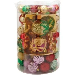 Home Accents Holiday Warm Tidings Assorted Ornament Set (75-Count) -Christmas Decor Shop home accents holiday christmas ornament sets h73 44 1000