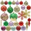 Home Accents Holiday Warm Tidings Assorted Ornament Set (75-Count) -Christmas Decor Shop home accents holiday christmas ornament sets h73 64 1000