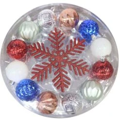 Home Accents Holiday Snowtop Dazzle Assorted Ornament Set -Christmas Decor Shop home accents holiday christmas ornament sets h74 1d 1000