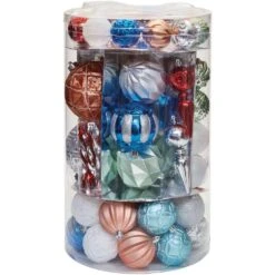 Home Accents Holiday Snowtop Dazzle Assorted Ornament Set -Christmas Decor Shop home accents holiday christmas ornament sets h74 d4 1000