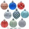 Home Accents Holiday Snowtop Dazzle 60 Mm Assorted Ornament Set (101-Count) -Christmas Decor Shop home accents holiday christmas ornament sets h75 64 1000