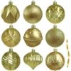Home Accents Holiday 80 Mm Assortment Ornament In Gold (75-Count) 1 Home Accents Holiday 80 Mm Assortment Ornament In Gold (75-Count) -Christmas Decor Shop home accents holiday christmas ornament sets he 1454 64 1000