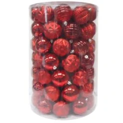 Home Accents Holiday 80 Mm Red Christmas Ornament Assortment (75-Pack) 15 Home Accents Holiday 80 Mm Red Christmas Ornament Assortment (75-Pack) -Christmas Decor Shop home accents holiday christmas ornament sets he 1491 c3 1000