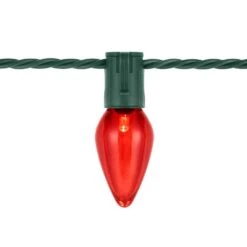 Home Accents Holiday 100 Count Red And Green Steady Lit Super-Bright C9 LED Lights -Christmas Decor Shop home accents holiday christmas string lights 24rt3432415rg a0 1000