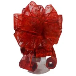 Home Accents Holiday Red Christmas Tree Topper Bow