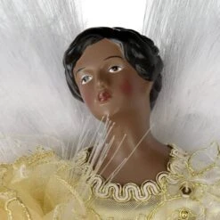 Home Accents Holiday 12 In. A/F LED Fiber Optic Angel Gold Tree Topper -Christmas Decor Shop home accents holiday christmas tree toppers a 7070a af 40 1000