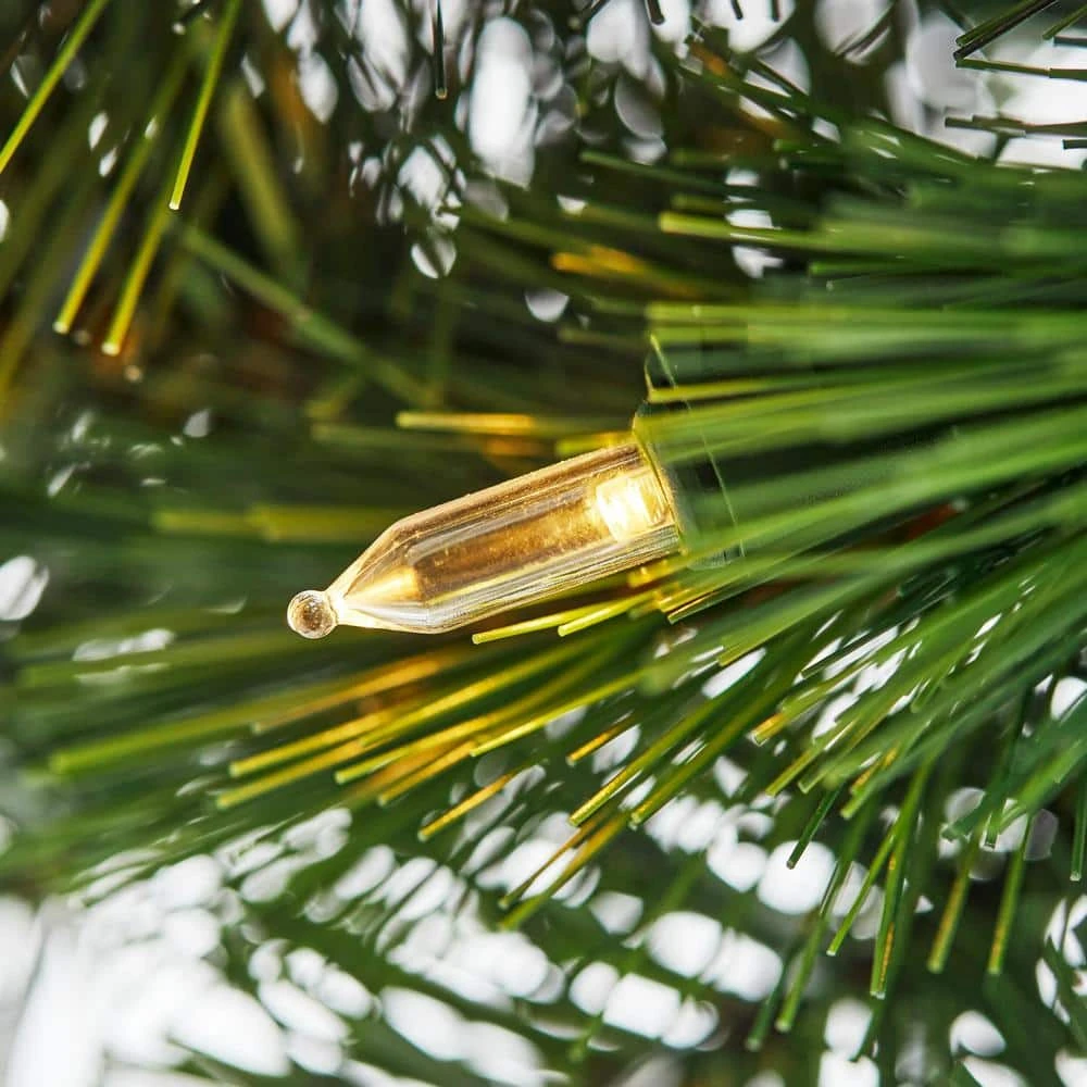 Home Accents Holiday 24 In. Wesley Long Needle Pine LED Pre-Lit Artificial Christmas Wreath (4 Pack) 8 Home Accents Holiday 24 In. Wesley Long Needle Pine LED Pre-Lit Artificial Christmas Wreath (4 Pack) - Image 6